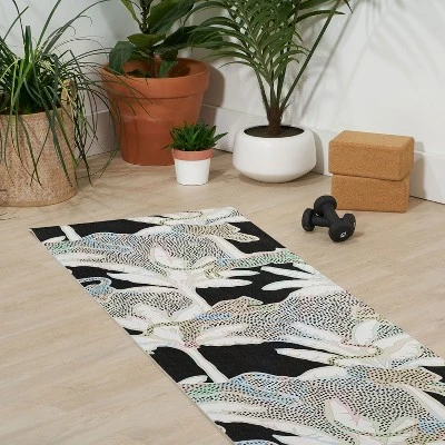 Evamatise Leopards And Palms Rainbow (6mm) 70" X 24" Yoga Mat - Society6 2 Evamatise Leopards And Palms Rainbow (6mm) 70" X 24" Yoga Mat - Society6 - Image 2