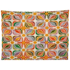 Evamatise Abstract Flowers Summer Holiday Tapestry - Society6 -Society6 Home Outlet Store GUEST 0e91e174 7d43 4ab2 b226 ff47593d31d3