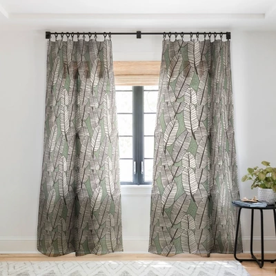Alisa Galitsyna Tropical Banana Leaves Pattern Single Panel Sheer Window Curtain - Society 6 6 Alisa Galitsyna Tropical Banana Leaves Pattern Single Panel Sheer Window Curtain - Society 6 - Image 6