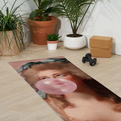 Jonas Loose BUBBLEGUM PRINCESS (6mm) 70" X 24" Yoga Mat - Society6 2 Jonas Loose BUBBLEGUM PRINCESS (6mm) 70" X 24" Yoga Mat - Society6 - Image 2