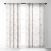 Avenie Spring Garden Collection VI 50" X 84" Single Panel Sheer Window Curtain - Society6