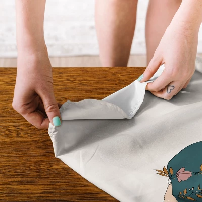 The Optimist Moon Gazing 60" X 80" Tapestry - Society6 2 The Optimist Moon Gazing 60" X 80" Tapestry - Society6 - Image 2