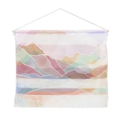 Sewzinski Pastel Mountains Fiber Wall Hanging - Society6 -Society6 Home Outlet Store GUEST 25162eda 44d0 488c 9c30 6392db71d1c6