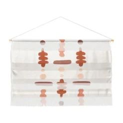 Bohomadic.Studio Botanical Garden Elements 3 Fiber Wall Hanging - Society6