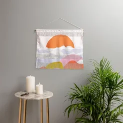 SunshineCanteen Sunshine Above The Clouds Fiber Wall Art - Society6