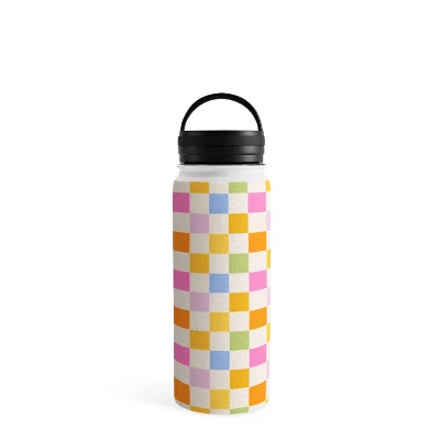 Iveta Abolina Eclectic Checker Check Cream Water Bottle - Society6 6 Iveta Abolina Eclectic Checker Check Cream Water Bottle - Society6 - Image 6