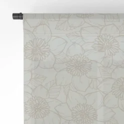 Avenie Spring Garden Collection VI 50" X 84" Single Panel Sheer Window Curtain - Society6 -Society6 Home Outlet Store GUEST 2f59d5df d52c 454d bba7 6a4595057e9f