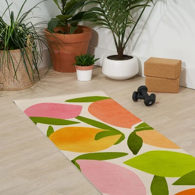 Wild Mango 24"x70" Yoga Mat - Society6 2 Wild Mango 24"x70" Yoga Mat - Society6 - Image 2