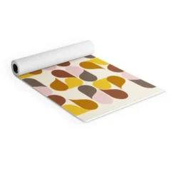 June Journal Abstract Leaves (6mm) 70" X 24" Yoga Mat - Society6