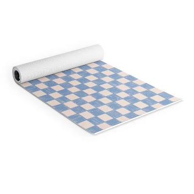 Schatzi Brown Alice Check Powder (6mm) 70" X 24" Yoga Mat - Society6 1 Schatzi Brown Alice Check Powder (6mm) 70" X 24" Yoga Mat - Society6