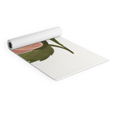Showmemars Delicate Florals (6mm) 24" X 70" Yoga Mat - Society6 1 Showmemars Delicate Florals (6mm) 24" X 70" Yoga Mat - Society6