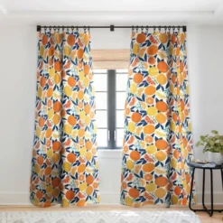 Avenie Citrus Fruits Blue Single Panel Sheer Window Curtain - Society6 11 Avenie Citrus Fruits Blue Single Panel Sheer Window Curtain - Society6 -Society6 Home Outlet Store GUEST 4b85861d 4ede 411c bb8b 96e0c6a84e48