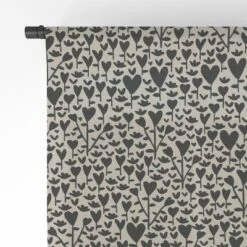 Alisa Galitsyna LOVEly Garden 50" X 108" Single Panel Sheer Window Curtain - Society 6 -Society6 Home Outlet Store GUEST 4c5b28c8 0a78 4cbc ac40 7998e8c631fc