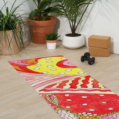 Rosie Brown Swirls (6mm) 70" X 24" Yoga Mat - Society6 2 Rosie Brown Swirls (6mm) 70" X 24" Yoga Mat - Society6 - Image 2