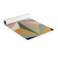 Alisa Galitsyna Pastel Triangles (6mm) 70" X 24" Yoga Mat - Society6
