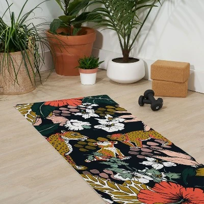 Marta Barragan Camarasa Animal Print Dark Jungle (6mm) 70" X 24" Yoga Mat - Society6 2 Marta Barragan Camarasa Animal Print Dark Jungle (6mm) 70" X 24" Yoga Mat - Society6 - Image 2