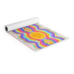 Sewzinski Solar Power (6mm) 24" X 70" Yoga Mat - Society6