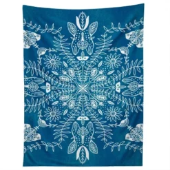 Sunshinecanteen Flores Cyan Tapestry - Society6 -Society6 Home Outlet Store GUEST 5de1dfda 8ce5 463a b0a2 06fba2e4c18a