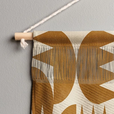 Alisa Galitsyna Woodblock Pattern Fiber Wall Hanging - Society6 2 Alisa Galitsyna Woodblock Pattern Fiber Wall Hanging - Society6 - Image 2