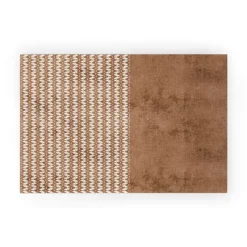 Sheila Wenzel-Ganny Two Toned Tan Texture Looped Vinyl Welcome Mat - Society6 -Society6 Home Outlet Store GUEST 602fca61 ed29 4431 af44 e3a3586ee2a2