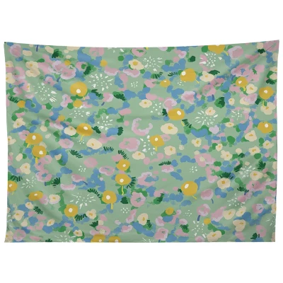 MSRYSTUDIO Joy Of Flowers V2 Tapestry - Society6 3 MSRYSTUDIO Joy Of Flowers V2 Tapestry - Society6 - Image 3