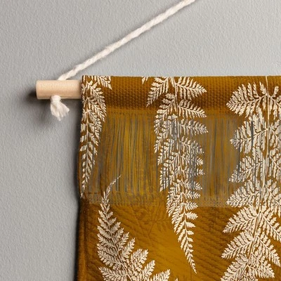 Avenie Countryside Garden Ferns Fiber Wall Hanging - Society6 2 Avenie Countryside Garden Ferns Fiber Wall Hanging - Society6 - Image 2