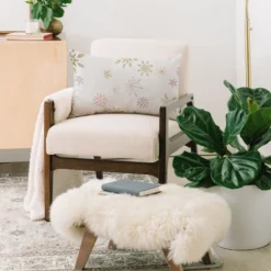 Iveta Abolina December Oblong Throw Pillow - Society6