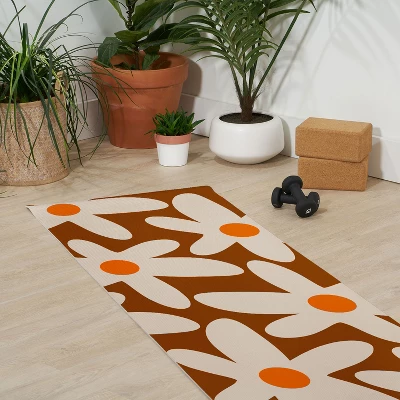 Kierkegaard Design Studio Daisy Time Retro Floral Pattern (6mm) 70" X 24" Yoga Mat - Society6 2 Kierkegaard Design Studio Daisy Time Retro Floral Pattern (6mm) 70" X 24" Yoga Mat - Society6 - Image 2