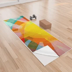 Sewzinski Sunbeams 24" X 70" Yoga Mat Towel - Society6