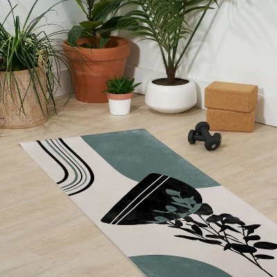 Heather Dutton Eucalyptus Boho Botanical (6mm) 70" X 24" Yoga Mat - Society6 2 Heather Dutton Eucalyptus Boho Botanical (6mm) 70" X 24" Yoga Mat - Society6 - Image 2