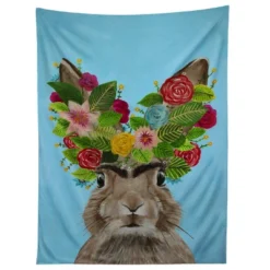 Coco De Paris Frida Kahlo Rabbit Tapestry - Society6 -Society6 Home Outlet Store GUEST 78ece333 c7af 42ce 8eae 9adad3ba6d0f