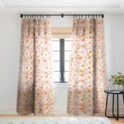 Alison Janssen Faded Floral Pink Citrus Single Panel Sheer Window Curtain - Society6 5 Alison Janssen Faded Floral Pink Citrus Single Panel Sheer Window Curtain - Society6 -Society6 Home Outlet Store GUEST 7c1979e9 1912 4fb0 befc 89e3a4246d25