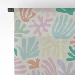 Avenie Matisse Inspired Shapes Pastel Single Panel Sheer Window Curtain - Society6 -Society6 Home Outlet Store GUEST 7c2962d0 0e37 45cd a809 c07df7222bbb