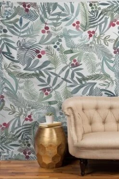 Dash And Ash Ferns And Holly Tapestry - Society6