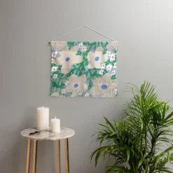 MSRYSTUDIO Spring Breeze Fiber Wall Hanging - Society6