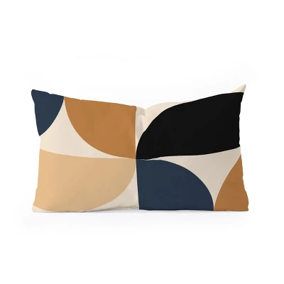 Colour Poems Bold Minimalism XII Oblong Throw Pillow - Society6 2 Colour Poems Bold Minimalism XII Oblong Throw Pillow - Society6 - Image 2