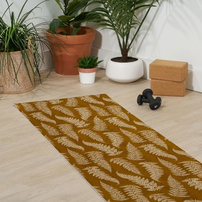 Avenie Countryside Garden Ferns (6mm) 70" X 24" Yoga Mat - Society6 2 Avenie Countryside Garden Ferns (6mm) 70" X 24" Yoga Mat - Society6 - Image 2