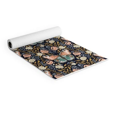 Avenie Morris Inspired Butterfly III (6mm) 70" X 24" Yoga Mat - Society6 1 Avenie Morris Inspired Butterfly III (6mm) 70" X 24" Yoga Mat - Society6