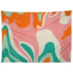 Sunshinecanteen Psychedelic Fleurs Tapestry - Society6 -Society6 Home Outlet Store GUEST 97055b63 a87c 46be 96c7 773e2d6c64ab