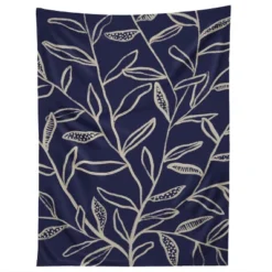 Alisa Galitsyna Navy Blue Patterned Leaves Tapestry - Society6 5 Alisa Galitsyna Navy Blue Patterned Leaves Tapestry - Society6 -Society6 Home Outlet Store GUEST 98f9bfb2 99ae 4784 8ddf c93596e9a1f7