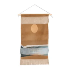 Lola Terracota Sunset With Minimal Shapes On Kraft Pater Fiber Wall Hanging - Society6 -Society6 Home Outlet Store GUEST a1a6fc33 c432 4810 8b11 cd1b31924327