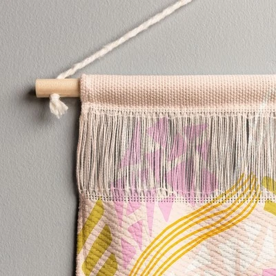 SunshineCanteen Cascade In Peach Fiber Wall Art - Society6 2 SunshineCanteen Cascade In Peach Fiber Wall Art - Society6 - Image 2