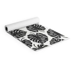 AveniexTropical Palm Leavesx (6mm) 70" X 24" Yoga Mat - Society6