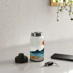 SpaceFrogDesigns Amber Dusk Water Bottle - Society6 -Society6 Home Outlet Store GUEST acbe37b9 c351 44fc a199 4006295bbdbc