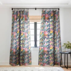 CayenaBlanca Color Magic Single Panel Sheer Window Curtain - Society6 -Society6 Home Outlet Store GUEST b3fe3b6e a94e 4c27 a590 9ac57dde6e29