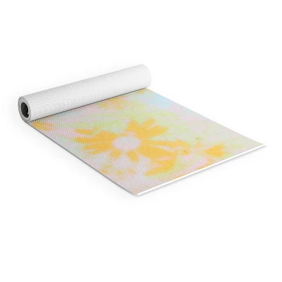 SunshineCanteen Gentle Flowers (6mm) 24" X 70" Yoga Mat - Society6 1 SunshineCanteen Gentle Flowers (6mm) 24" X 70" Yoga Mat - Society6