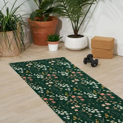 Emanuela Carratoni Meadow Flowers Theme (6mm) 70" X 24" Yoga Mat - Society6 2 Emanuela Carratoni Meadow Flowers Theme (6mm) 70" X 24" Yoga Mat - Society6 - Image 2