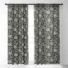 Avenie Cottage Garden VIII Single Panel Sheer Window Curtain - Society6