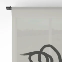 Bohomadic Studio Double Line Faces Black Single Panel Sheer Window Curtain - Society6 -Society6 Home Outlet Store GUEST c671372b 6534 4ecd b588 0855dc96d295