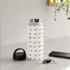 Dash And Ash Llama 32oz Water Bottle With Handle Lid - Society6 -Society6 Home Outlet Store GUEST cbad5653 6b8a 4bfe b3f6 acad60f9f1d3